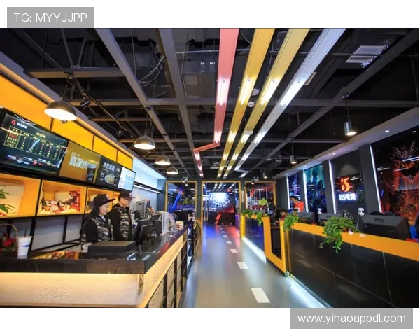 1号电竞馆：场馆内的餐饮和休闲服务，为长时间游戏提供全方位支持